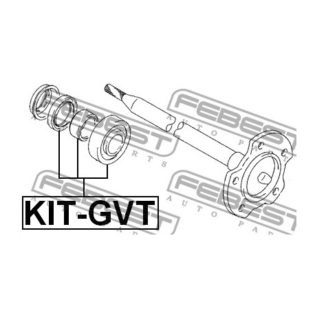 43591-65D00 Suzuki Grand Vitara заден лагер