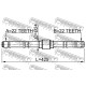 Полуоска 391012F001 0212P10LH Nissan лява