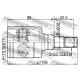 43030-52020 Toyota каре вътрешно