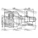 Каре 4304002030 0111ZZE120 Toyota предно вътрешно