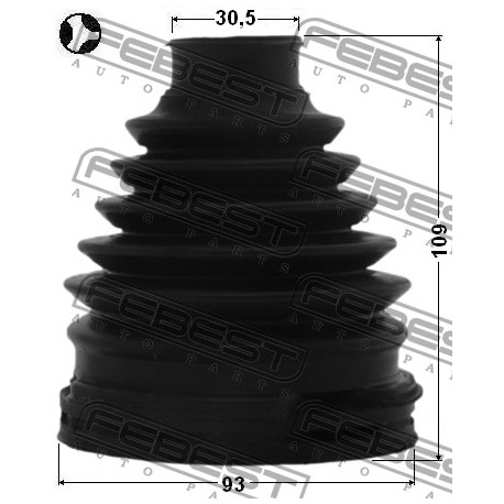 Маншон 0443760090 0115GRJ150T Toyota вътрешно каре