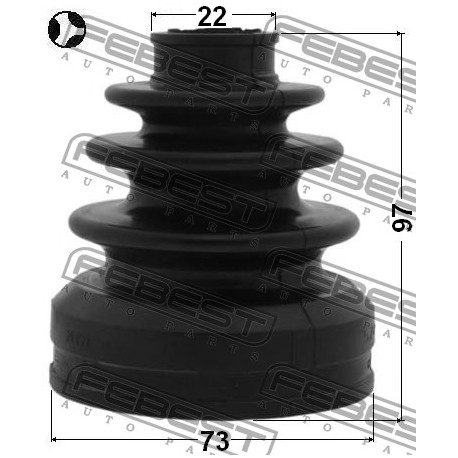 43410-30020 Lexus Toyota маншон вътрешно каре