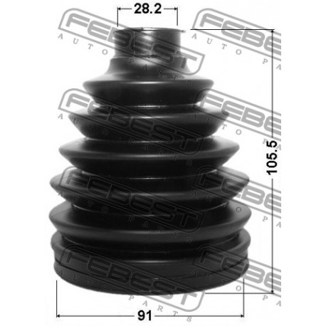 04427-44040 Toyota маншон външно каре