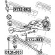Реглажна гайка 4845242010 0131003 Toyota Rav4