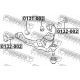 Болт 4840935050 0132002 Toyota реглажен