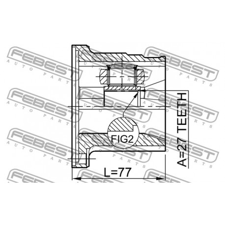 39711-64E00 Infiniti Nissan каре вътрешно комплект
