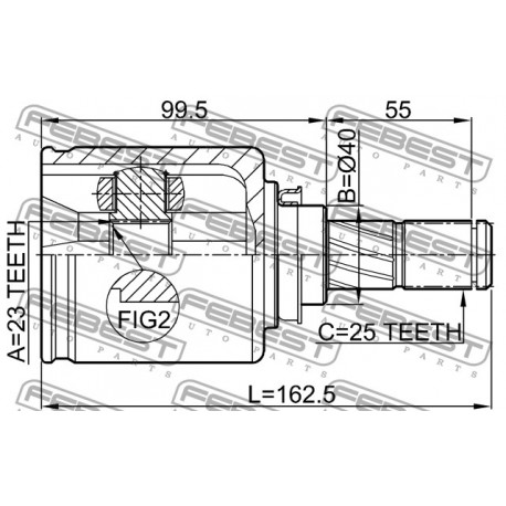 39711-02Е10 Nissan каре вътрешно комплект