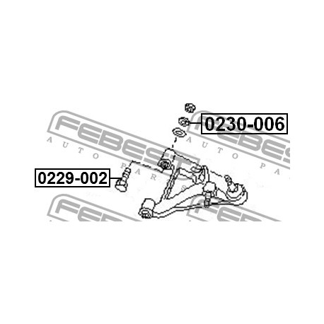 Шайба 5522750Y0A 0230006 Infiniti Nissan реглажна