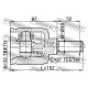 44310-SM1-900 Honda каре вътрешно ляво