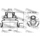 MR911575 Mitsubishi каре вътрешно ляво комплект