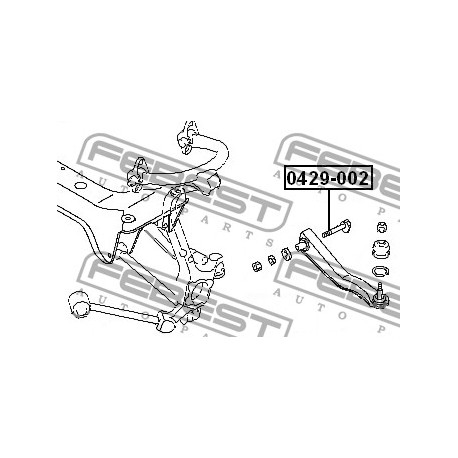 Болт MB911314 0429002 Mitsubishi регулиращ