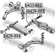 Болт MB951707 0429003 Mitsubishi реглажен