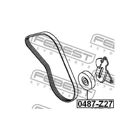 MR994644 Mitsubishi ролка обтяжна