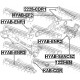 55100-1H000 Hyundai Kia заден надлъжен носач
