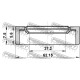 Семеринг G00325744A 95BDY39620608X Mazda полуоска