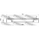 Семеринг 3834240P00 95HDS50701420X Infiniti Nissan раздатъчна кутия