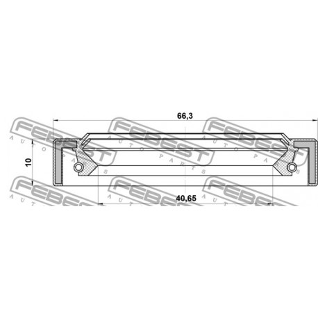Семеринг 3314233G10 95IAS42661010X Nissan раздатъчна кутия