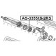 Лагер 91057SR3008 AS3355152RS Acura Honda предна полуоска