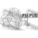 1313587 Ford Mazda тампон скоростна кутия