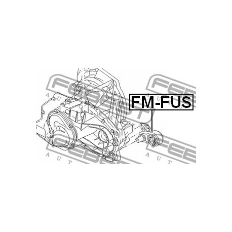 1313587 Ford Mazda тампон скоростна кутия