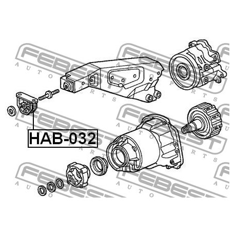 50711-S2H-000 Honda тампон диференциал