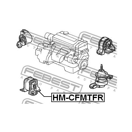 50840-S1A-E00 Honda тампон двигател преден хидравличен