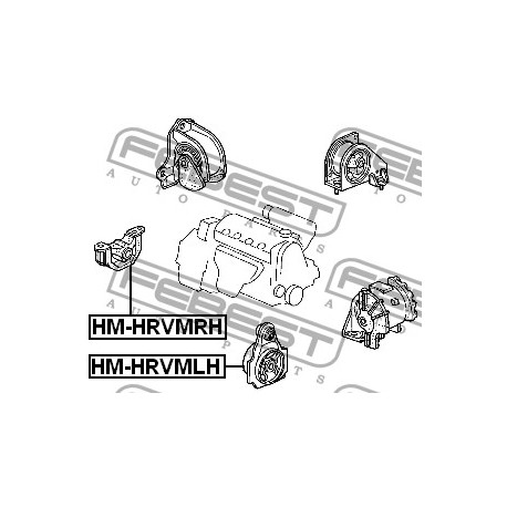 Тампон 50842S2H000 HMHRVMLH Honda HR-V двигател преден ляв