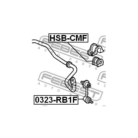 51306-SED-004 Honda тампон стабилизираща щанга 