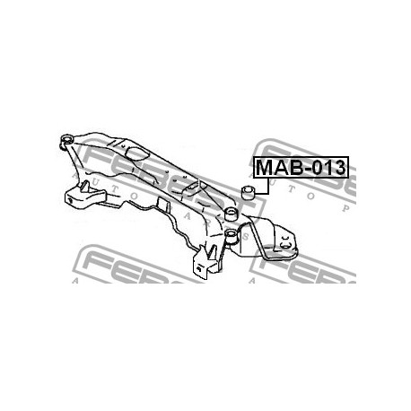 Тампон MB871921 MAB013 Chrysler Dodge Mitsubishi купе
