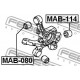 Тампон 4113A050 MAB114 Mitsubishi заден шенкел