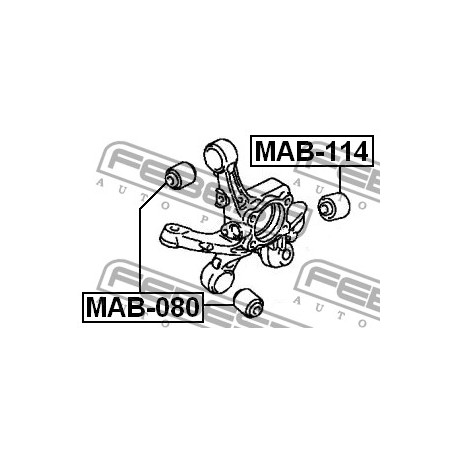 Тампон 4113A050 MAB114 Mitsubishi заден шенкел