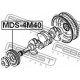 Демпферна шайба ME202642 MDS4M40 Mitsubishi