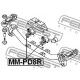 MR112168 Mitsubishi тампон двигател заден