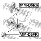 Тампон MN184094 MMD5RR Citroen Mitsubishi Peugeot двигател заден
