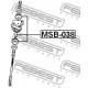 Ремонтен комплект MR162680 MSB038 Mitsubishi предна стабилизираща щанга