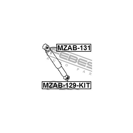 UA3J-28-700A Ford Mazda тампон амортисьор