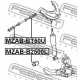 UR56-34-470B Ford Mazda тампон носач