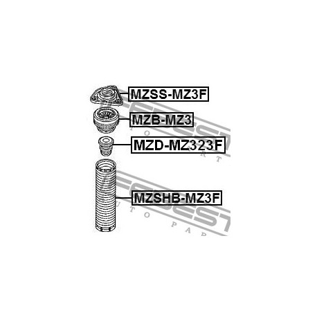 BR5G-34-111A Mazda тампон амортисьор ударен