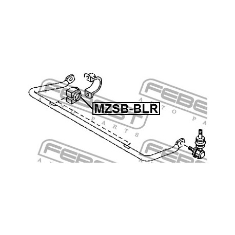 B34S-28-156A Mazda тампон стабилизираща щанга