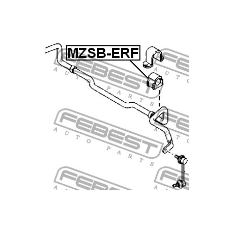Тампон EG2134156C MZSBERF Mazda CX-7 предна стабилизираща щанга