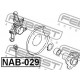 Тампон 5515251E00 NAB029 Nissan заден шенкел