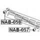 Тампон 5513501J10 NAB058 Nissan Patrol задна напречна щанга