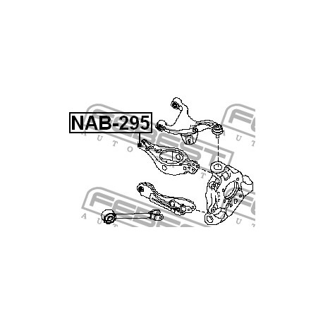 551B0-JP00A Nissan тампон носач