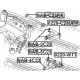 Тампон 551205C000 NAB2C23 Nissan Serena заден горен носач