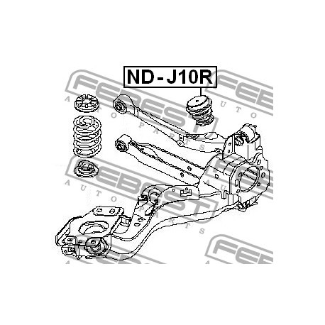 Буфер 55240JG000 NDJ10R Nissan заден амортисьор