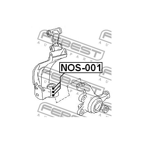 54593-90J26 Infiniti Nissan лагери шенкел комплект