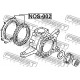 Семеринг 4057901J00 NOS002 Nissan Patrol предна главина комплект с гарнитури