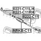 Маншон 482033U025 NRKBC11 Nissan кормилна рейка