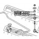Тампон предна биалетка 56112A0100 NSB009 Hyundai Infiniti Mazda Nissan