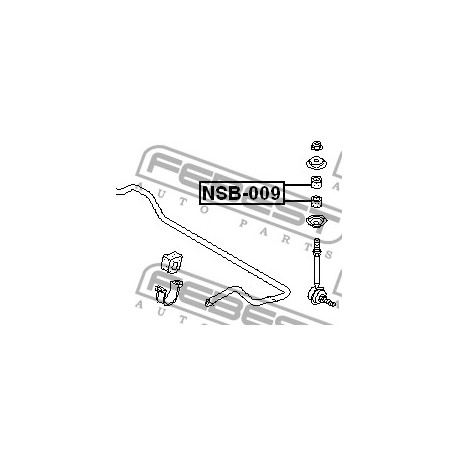 Тампон предна биалетка 56112A0100 NSB009 Hyundai Infiniti Mazda Nissan